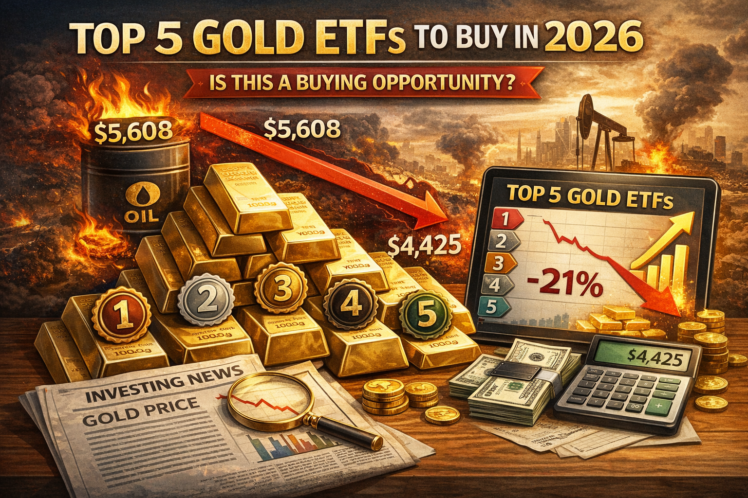 현재 금값을 표현한 이미지