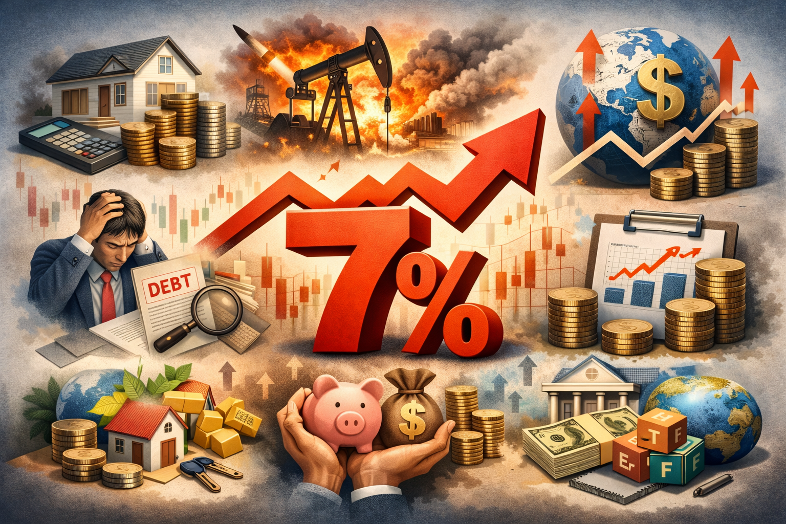 주택담보대출 금리 7 돌파