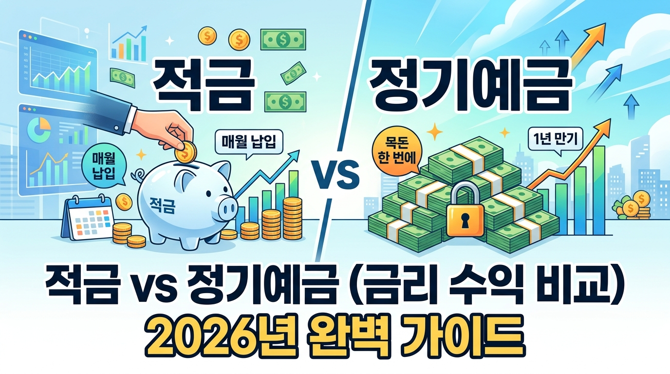 적금vs정기예금