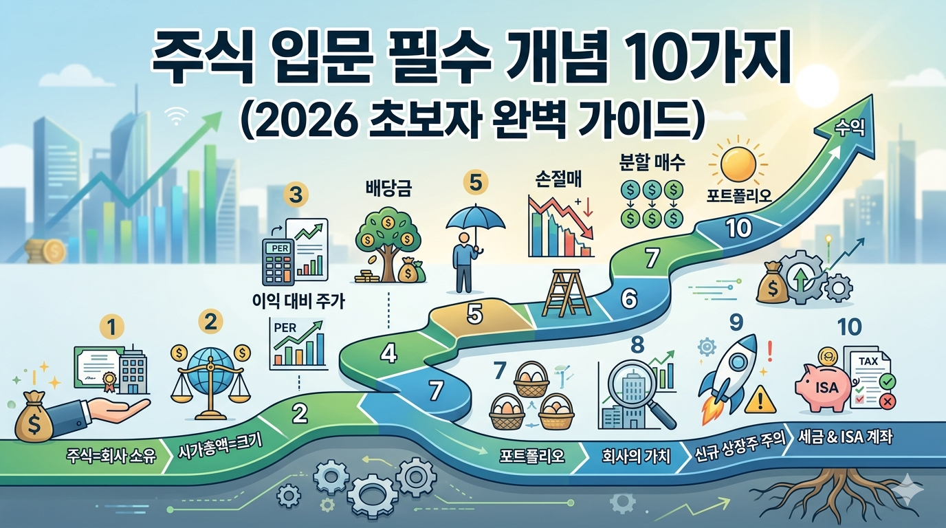 주식 입문 필수 개념 10가지
