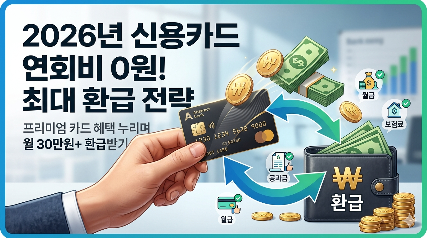 신용카드 연회비 최대 환급 전략