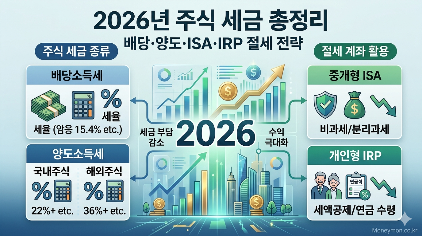 2026년 주식 세금 총정리